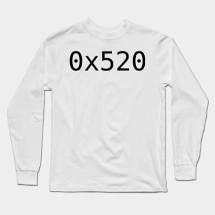 1312 (Hexadecimal) Long Sleeve T-Shirt